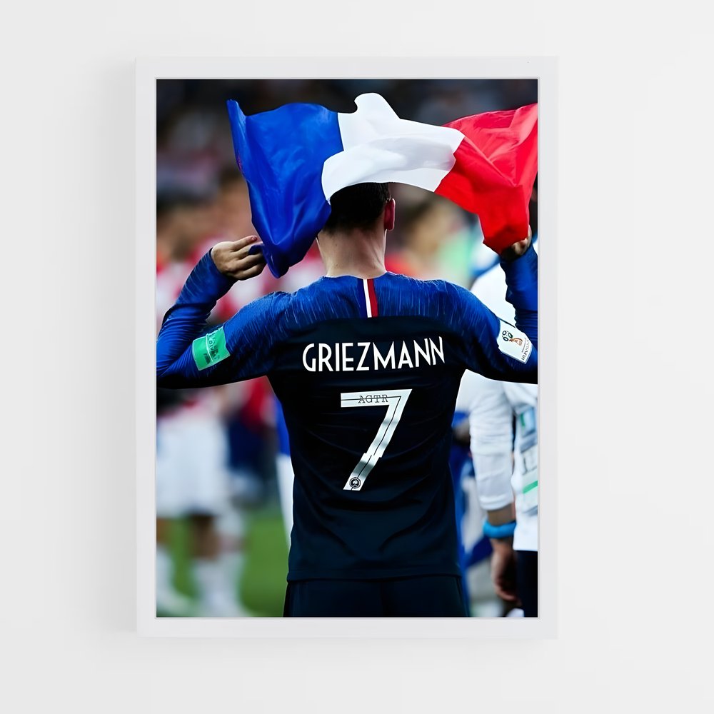Poster Griezmann en Fête (vue 3)